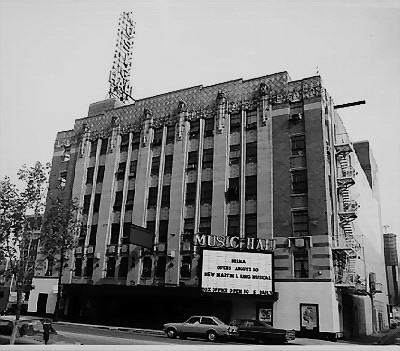 Music Hall Center for the Performing Arts - Old Shot As Music Hall